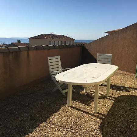 Climatise 2 Pieces Avec Solarium Pour 4 Personnes, Parking Prive, Proche - Fr-1-335-166 Hyeres